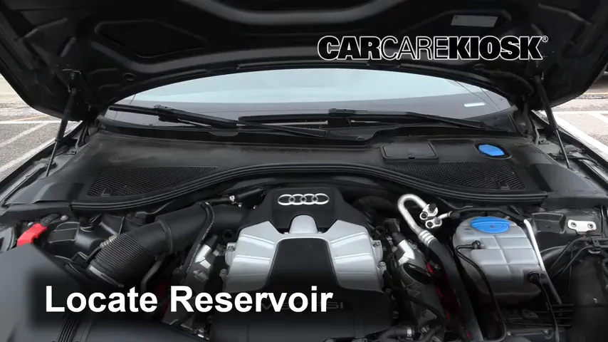 2014 Audi A7 Quattro 3.0L V6 Supercharged Windshield Washer Fluid